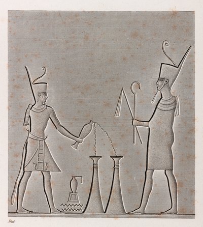Theben, Karnak Nahaufnahme von Unbekannt