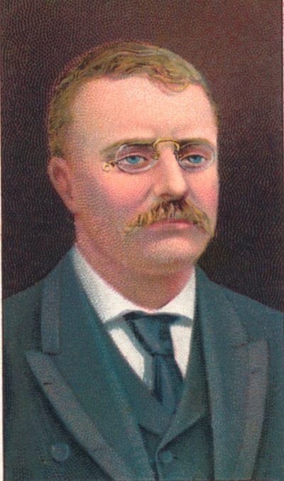 Theodore Roosevelt 1858-1919, 26. Präsident der Vereinigten Staaten, 1906 von Unbekannt
