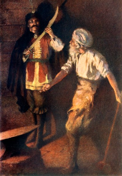 Da ist das Schwert und hier ist der Amboss, 1917 von Unbekannt