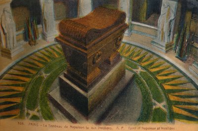 Grab von Napoleon in Les Invalides, Paris, um 1920 von Unbekannt