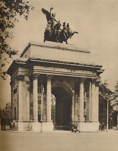 Triumphbogen von Hyde Park nach Constitution Hill versetzt, ca. 1935 von Unbekannt