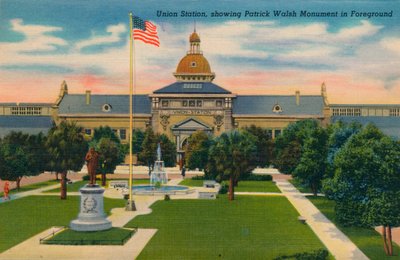 Union Station, mit Patrick Walsh im Vordergrund, 1943 von Unbekannt