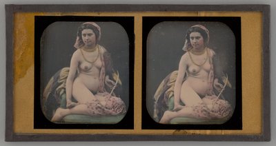 Ohne Titel Porträt einer nackten Frau von Unbekannt
