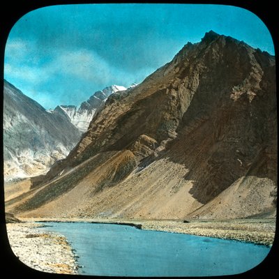 Oberlauf des Indus, Kaschmir, Indien, spätes 19. oder frühes 20. Jahrhundert von Unbekannt