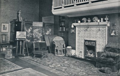 Ansicht im Atelier von Sir E. A. Waterlow, R.A. von Unbekannt
