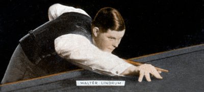 Walter Wally Lindrum, Weltmeister im Billard, 1935 von Unbekannt