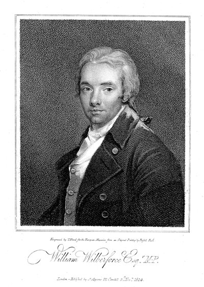 William Wilberforce, englischer Philanthrop und Anti-Sklaverei-Kämpfer, 1814 von Unbekannt