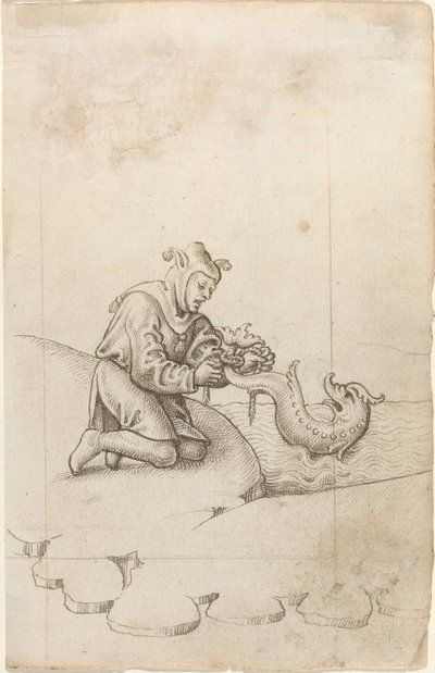 Du bindest einem Delfin den Schwanz [fol. 17 recto], ca. 1512-1515 von Unbekannt