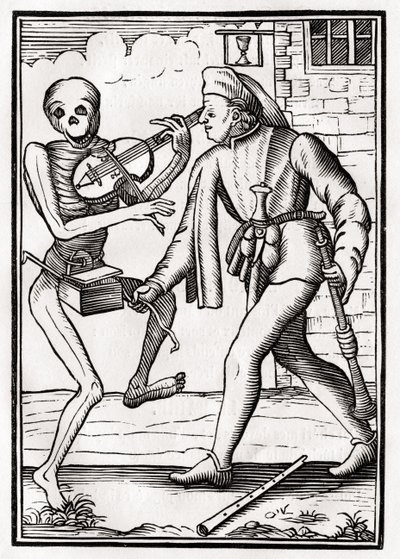 Der Tod kommt zum Musiker, aus 