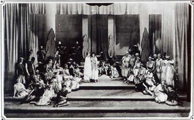Erste Bühnenaufführung in England von Händels Oratorium Semele, 1925 von Unbekannt Unbekannt