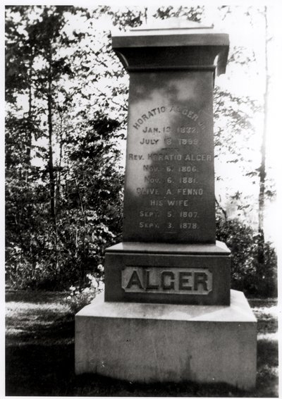 Horatio Algers Grab in Natick, Massachusetts von Unbekannt Unbekannt