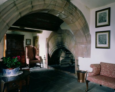 Innenraum von Lindisfarne, Holy Island, entworfen von Sir Edwin Lutyens von Unbekannt Unbekannt