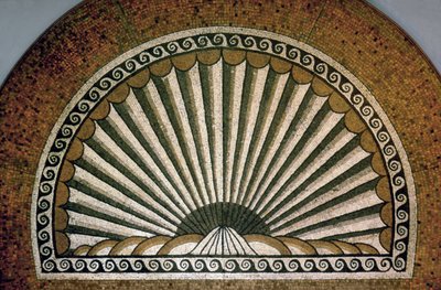 Muschelmosaik, Insula II Gebäude I 130-150 n. Chr. von Unbekannt Unbekannt