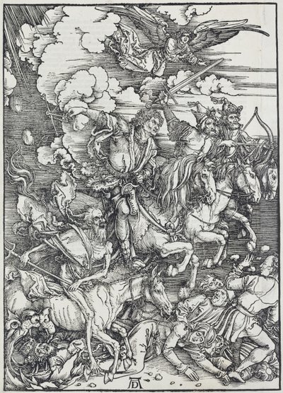 Albrecht Dürer, Apokalypse, Die vier apokalyptischen Reiter von Unbekannter Künstler