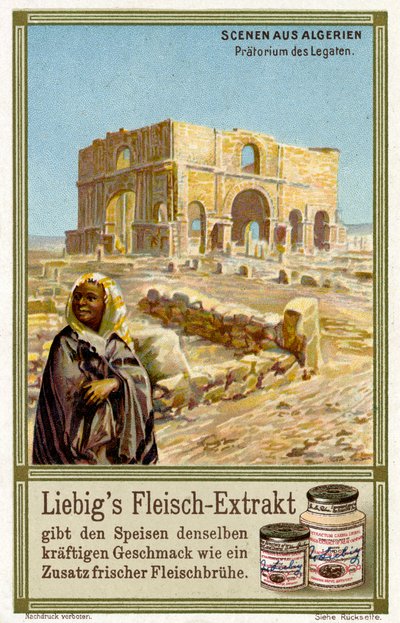 Algerische Szenen: Prätorium der Legaten von Unbekannter Künstler