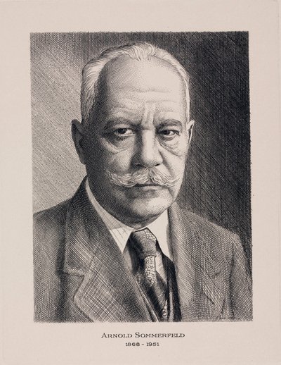 Arnold Sommerfeld, deutscher Physiker, um 1930 von Unbekannt