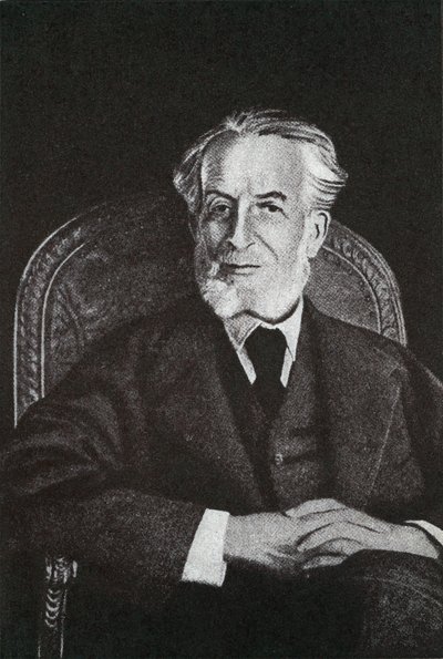 Porträt von Benjamin Rothschild (Druck) von Unbekannter Künstler