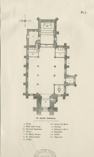 Cheadle - St. Giles Kirche von Unbekannt