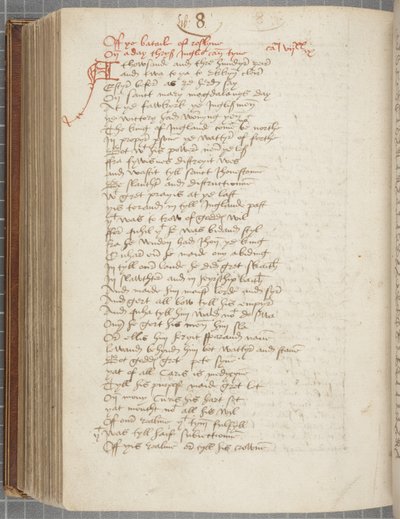 Kopie der Chronik von Andrew of Wyntoun, Fol 325 verso, ca. 1550 von Unbekannt