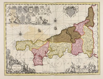 Cornubia sive Cornwallia von Unbekannter Künstler