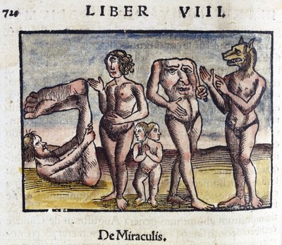 Mythische Kreaturen mit menschlicher Gestalt von Unbekannt