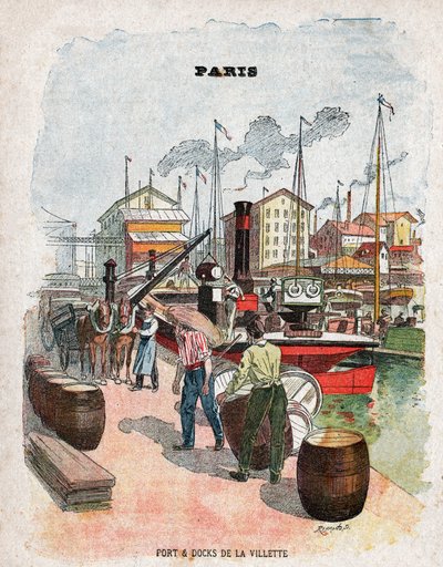 Docks von La Villette von Nicolas Liez