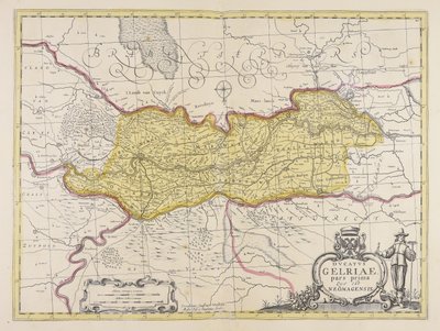 Ducatus Gelriae pars prima von Unbekannter Künstler