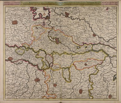 Ducatus Mantuensis: mit den Herzogtümern Guastalla, Castiglione, Solverina, Bosola und Sabbionetta sowie dem Herzogtum Mirandola: mit allen angrenzenden Provinzen von Unbekannter Künstler