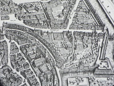 Frankfurter Judengasse 1628 von Unbekannter Künstler