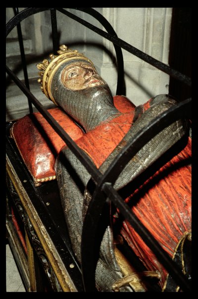 Gloucester Cathedral, Effigie des Herzogs der Normandie, Sohn von Wilhelm dem Eroberer, ca. 1100 von Unbekannt