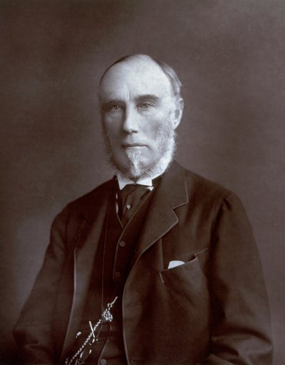 Halbporträt des Vizekönigs von Indien Thomas Baring, Graf von Northbrook von Unbekannter Künstler