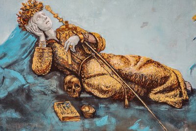 Heilige Rosalia von Igor Scalisi Palminteri. Ballaro. Palermo von Benjamin Baud