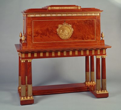 Kaiserlicher Mahagoni-Sekretär, von David Roentgen (1743-1807), Deutsch von Unbekannt