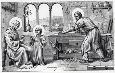 Jesus dient Maria. Alphabet des Jesuskindes. Ausgabe von 1932. Holzschnitte signiert H G. Private Sammlung von William M. Timlin