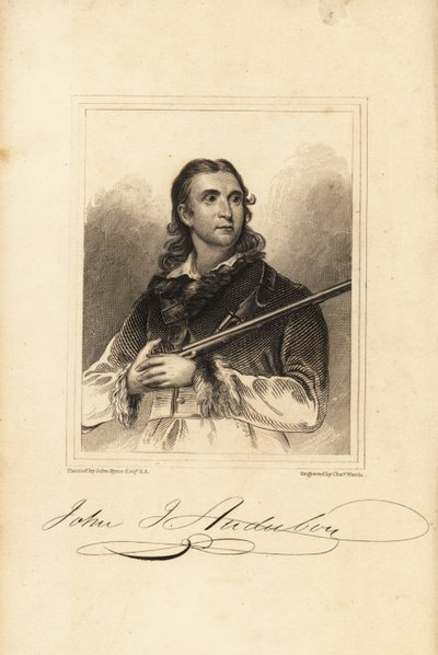 John James Audubon, amerikanischer Ornithologe, Naturforscher und Maler von Unbekannt