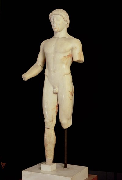 Kouros: der einbeinige Junge von Unbekannt
