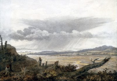 Landschafts- und Wolkenstudie von Luke Howard, ca. 1808-1811 von Unbekannter Künstler