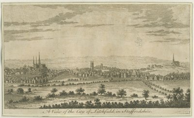 Lichfield - Südwestansicht von Unbekannt