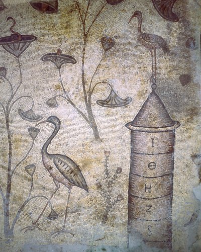 Mosaik in der Kirche der Brotvermehrung von Unbekannt