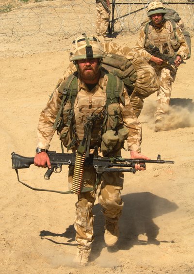 Operation Glacier 4 im Distrikt Garmsir, Helmand (Op Herrick V), Afghanistan von Unbekannt