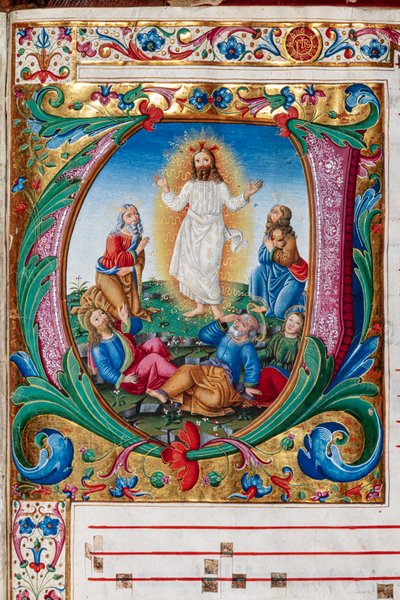 Piccolomini-Bibliothek: Chorbuch, cod. 29.13, ff. 30r mit 