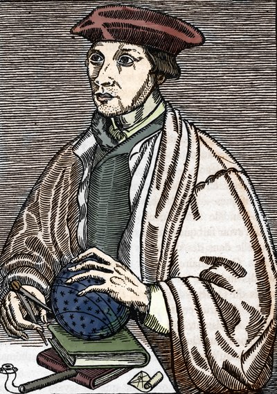 Porträt von Oronce Fine von Alec Hunter