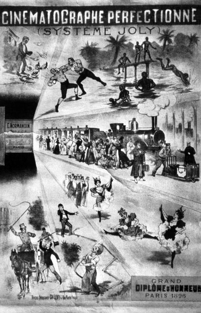 Joly-System, entwickelt 1896, um das Lumière-System zu bedrohen von Unbekannt