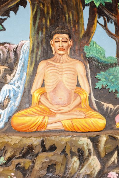 Leben des Buddha, Siem Reap, Kambodscha von Unbekannt
