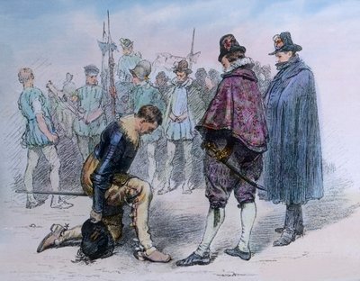 Huldigung an den schwedischen König Gustav Adolf von Unbekannter Künstler