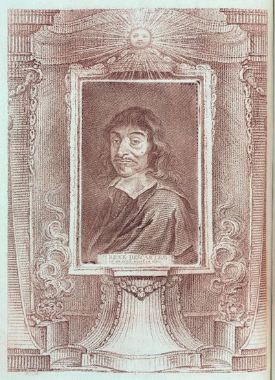 Rene Descartes, französischer Philosoph und Mathematiker, ca. 1630 von Unbekannt