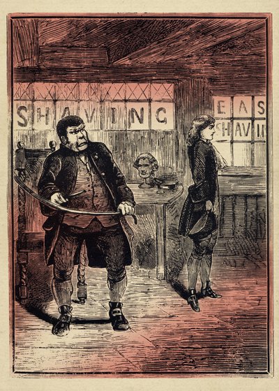 Sweeney Todd der teuflische Barbier der Fleet Street von Unbekannter Künstler