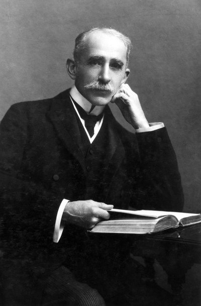 Sir John Ambrose Fleming, englischer Physiker und Elektroingenieur von Unbekannt