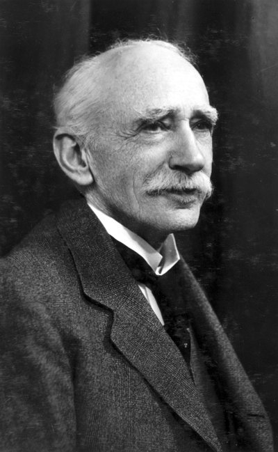 Sir John Ambrose Fleming, englischer Physiker und Elektroingenieur von Unbekannt