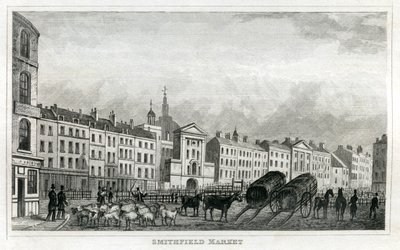Smithfield Markt von Unbekannt